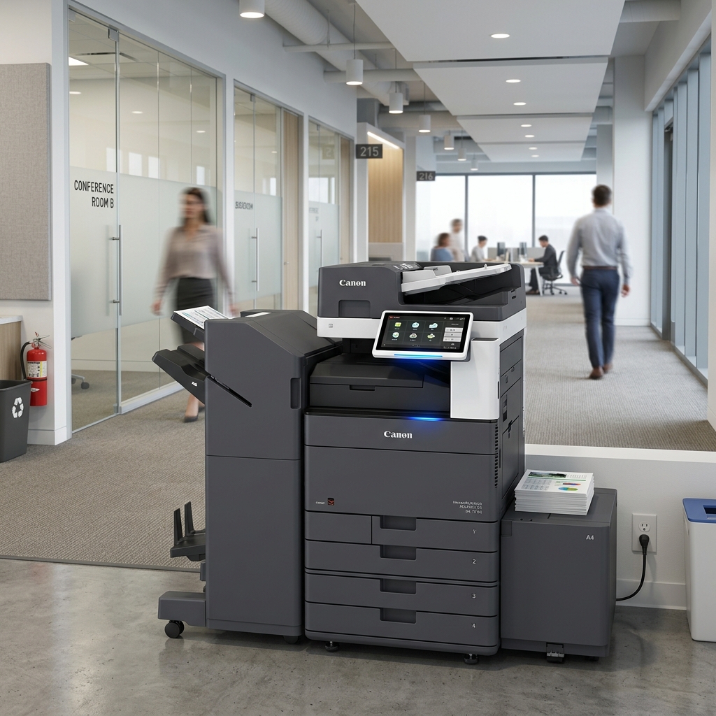 Canon enterprise multifunction printer copier device
